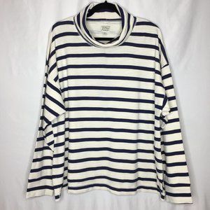 J. Crew vintage cotton terry turtleneck  XXL